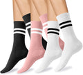 Pilates Socks Yoga Socks with Grips 3 Pack - Non Slip Barre Socks