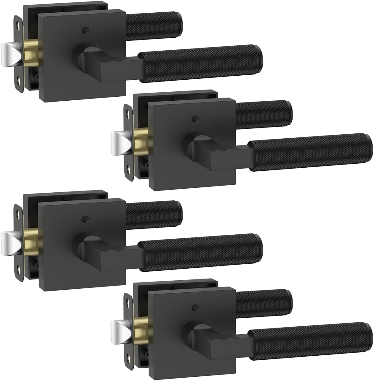 Privacy Door Handles Interior for Bedroom or Bathroom Use