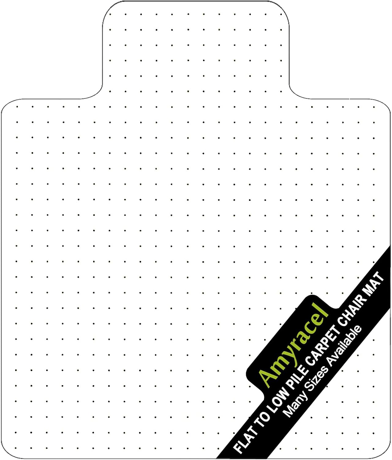 Amyracel Clear Chair Mat for Low Pile Carpet Protection