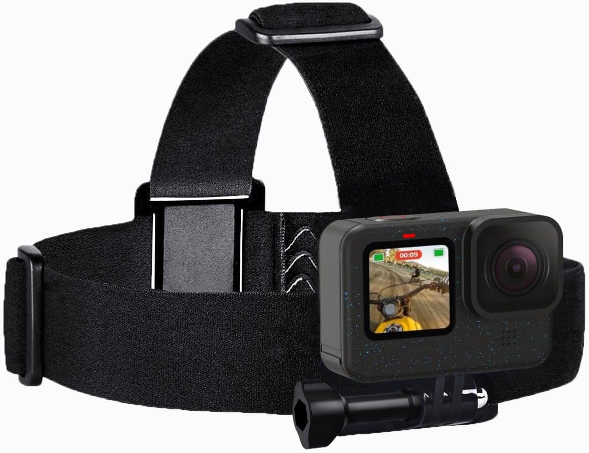 Hands-Free Action: Sametop Head Strap Mount for GoPro Cameras
