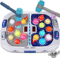 Hammer Mole Game for Toddler Whack Pound Game - Two Hammers, Lights