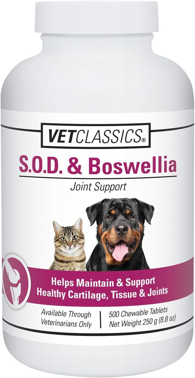 Vet Classics S.O.D. & Boswellia Joint Support for Dogs & Cats