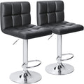 Homall Bar Stools PU Leather Adjustable Swivel Counter Stools