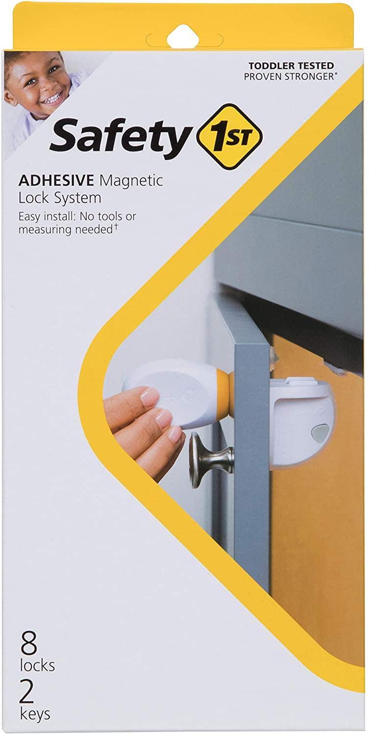 Safety 1st Adhesive Magnetic Lock System for Child Safety