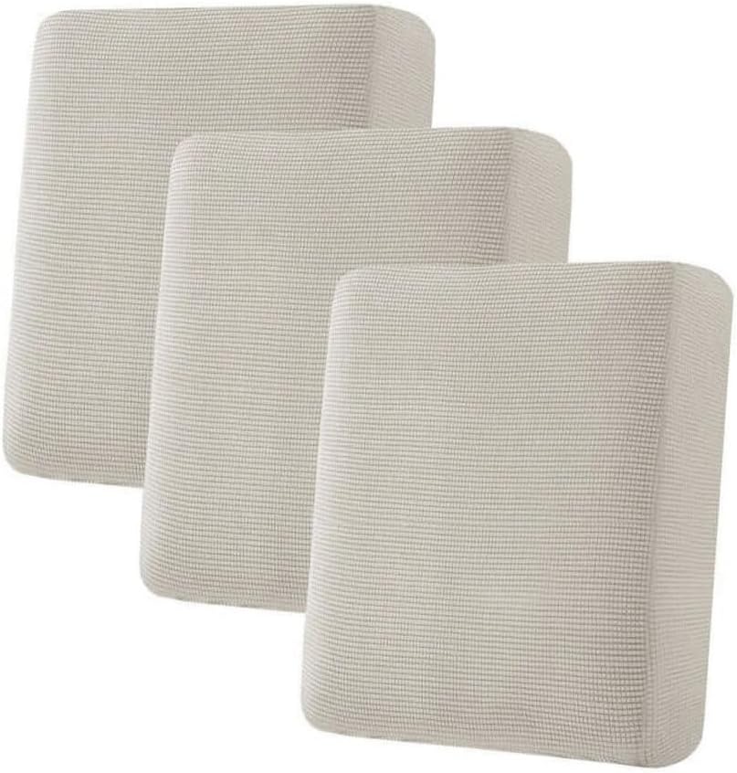 H.VERSAILTEX Super Stretch Seat Cushion Covers for Sofa & Couch