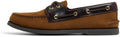 Men's Authentic Original 2-Eye Boat Shoe in Gingham - Leather Comfort