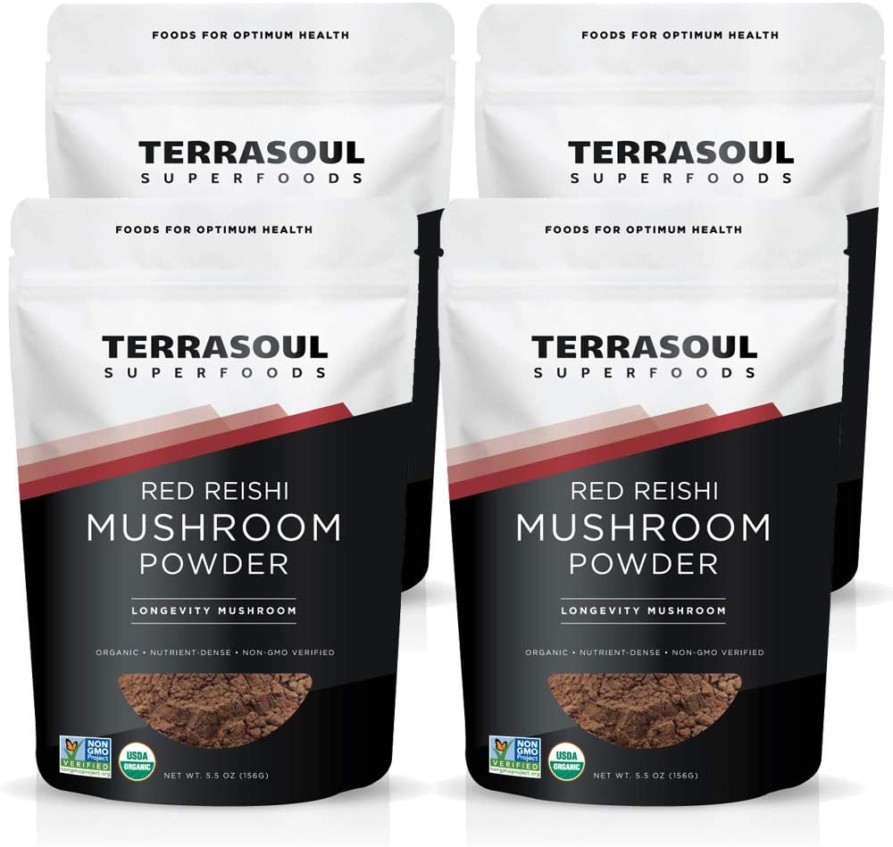 Organic Reishi Mushroom Powder: Immune Boost