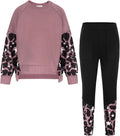Girls Sweatshirt and Leggings Tracksuit Set Size 5-14 - Comfortable