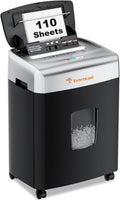 Bonsaii Paper Shredder 110-Sheet Autofeed - Heavy Duty Micro-Cut
