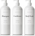 Set of 3 Refillable Dispenser Bottles - Organize Your Shower