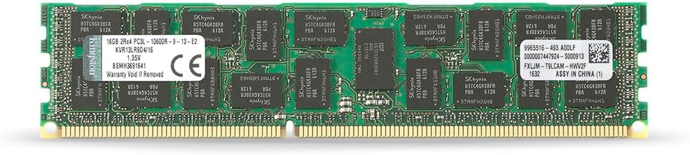Kingston ValueRAM 16GB 1333MHz DDR3 ECC Reg Server Memory