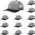 Richardson 112 Six-Panel Adjustable Snapback Trucker Cap - Bulk Ready