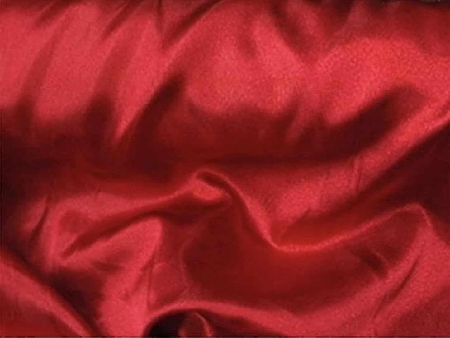 Premium Bridal Wedding Satin Charmeuse Fabric 60ft' Wide in Red