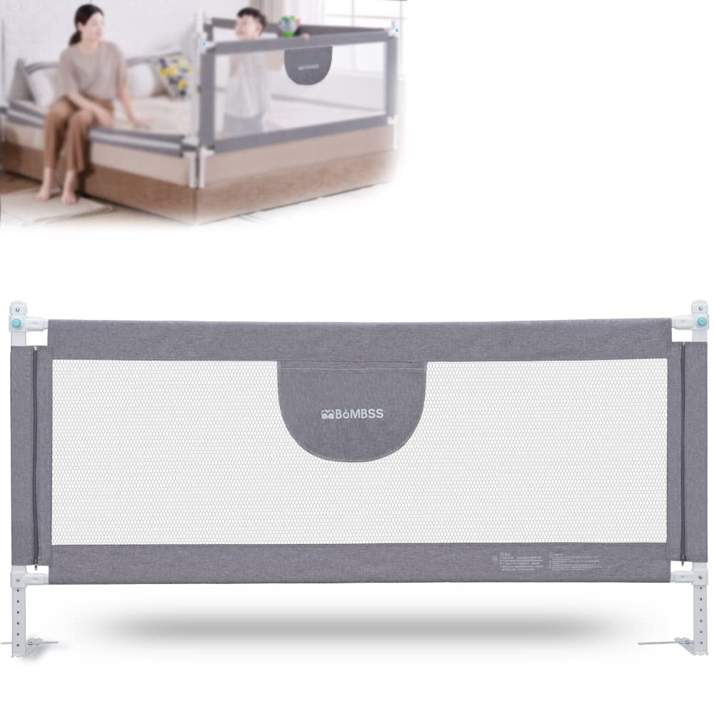 MBQMBSS Baby Bed Rails for Toddlers - Adjustable Safety Guard