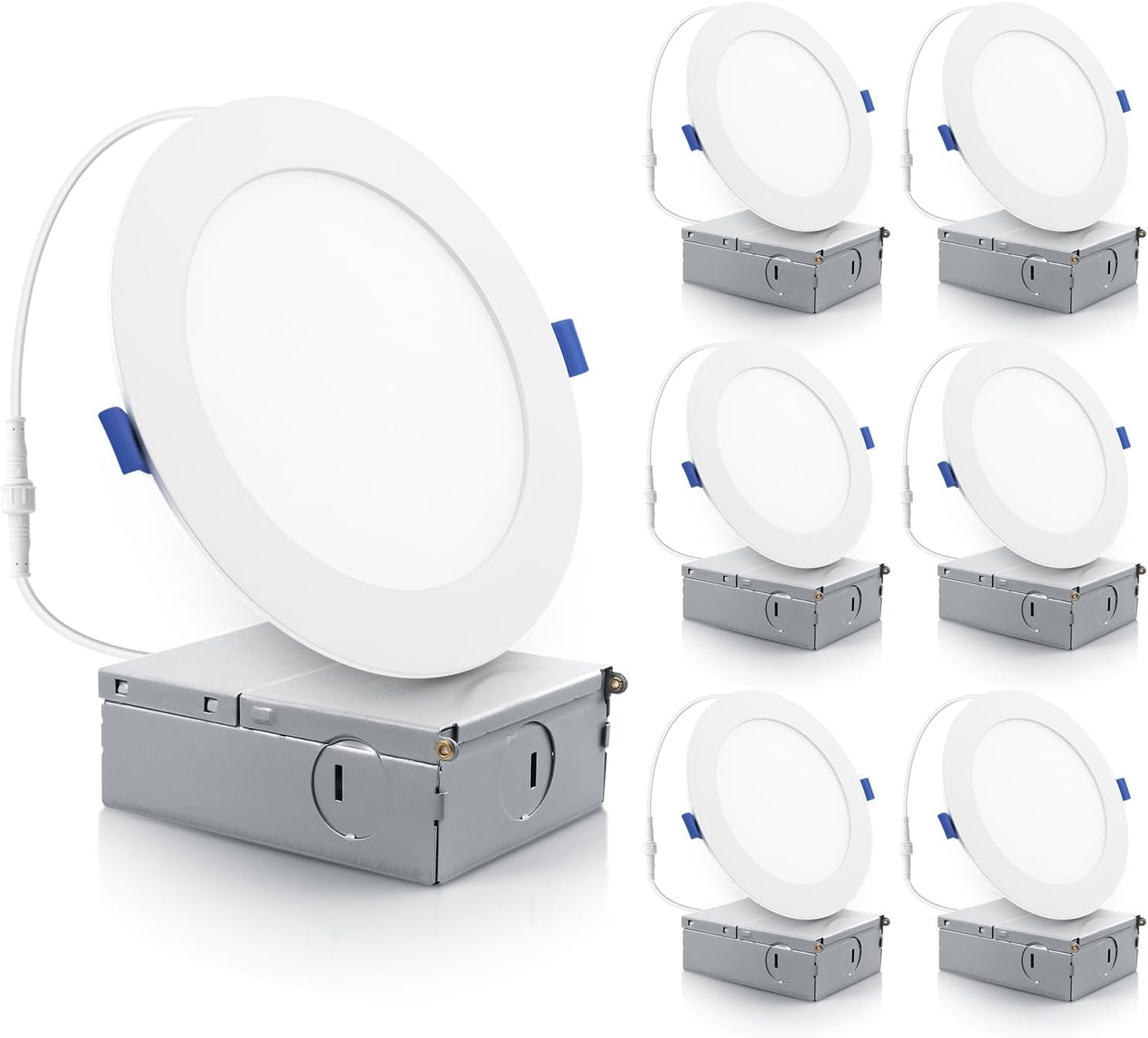 ECOELER 6 Inch Ultra Thin LED Recessed Ceiling Lights Review