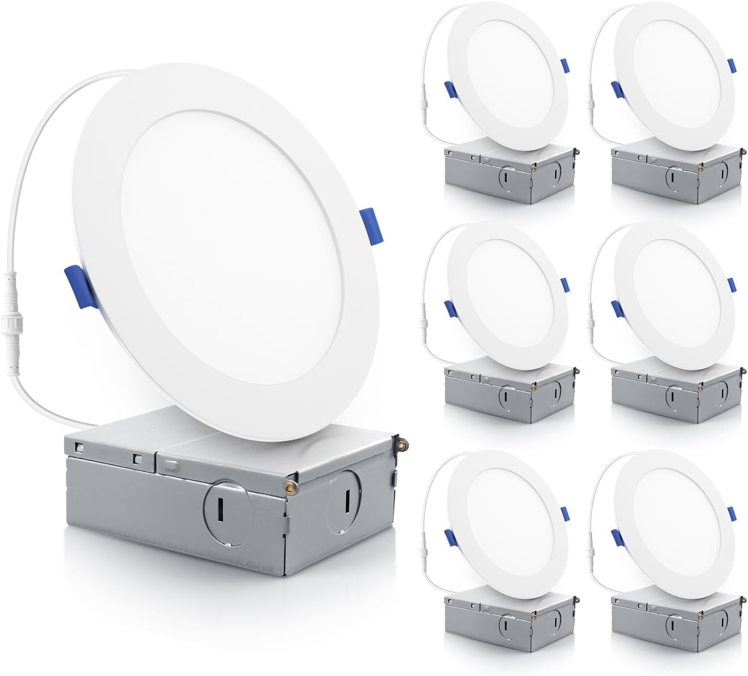 ECOELER 6 Inch Ultra Thin LED Recessed Ceiling Lights Review