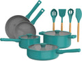 So Yummy 12-Piece Ceramic Cookware Set - Stylish All-in-One