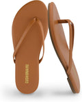 Cruise Flip Flops for Women Wide Width - Cushioned Summer Sandals