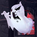 Halloween Inflatable Scary Flying Ghost Broke Out from Window - 4.5 ft