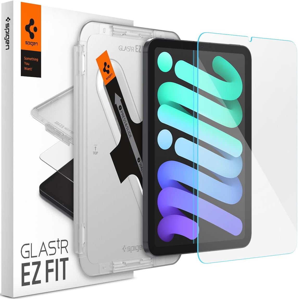 Spigen Tempered Glass Screen Protector for iPad Mini 2024 & 2021