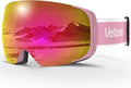Ski Goggles for Men Women Adult & Youth - OTG Anti-Fog Wide Vision