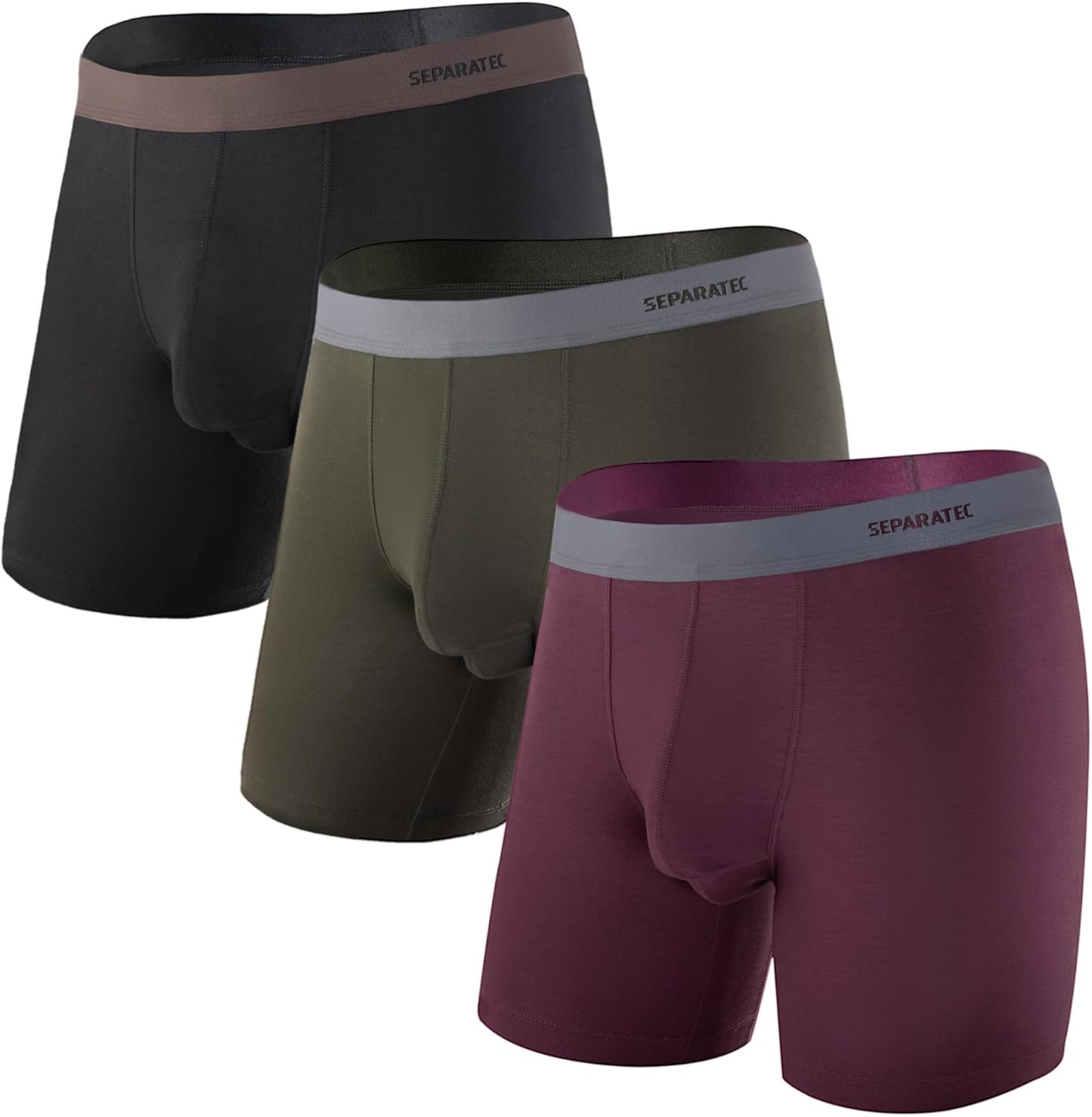 Separatec Mens Underwear with Pouch for Ultimate Comfort