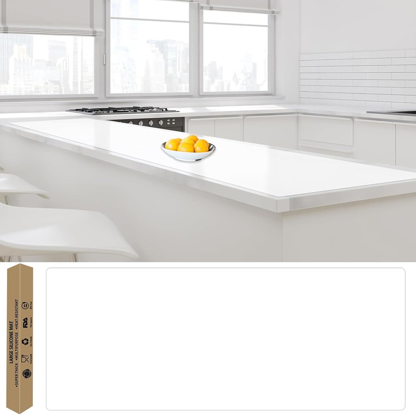Extra Large Silicone Mats for Kitchen Counter Protection