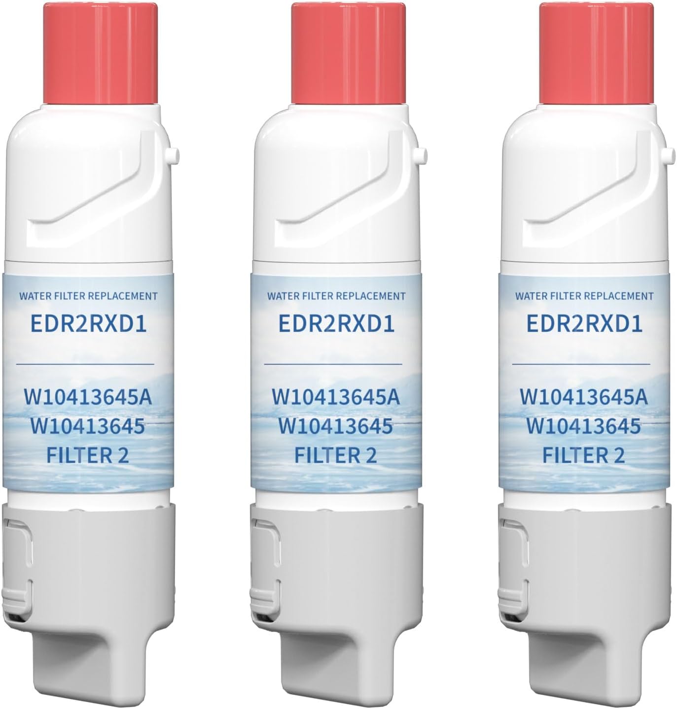 W10413645A Water Filter 2 Cartridge for Kenmore and More