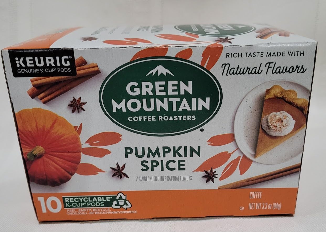 10 Count Pumpkin Spice Flavored K-Cup Pods