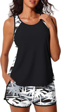 Summer Mae Blouson Tankini Two Piece Swimsuit - Tummy Control Clothing