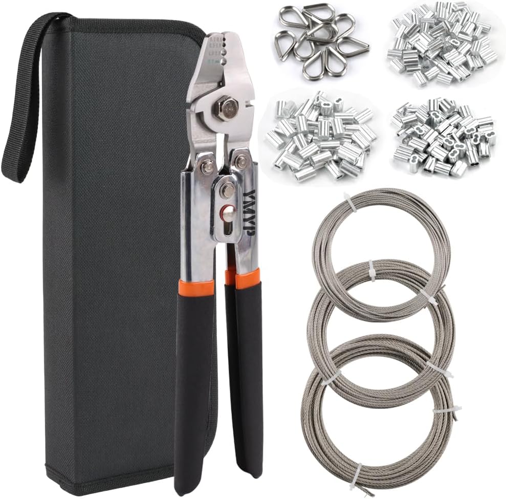 Professional Crimping Tool Kit for Wire Ropes