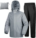 Men's Packable Waterproof Rain Suit for Outdoor Activities 33,000ft
