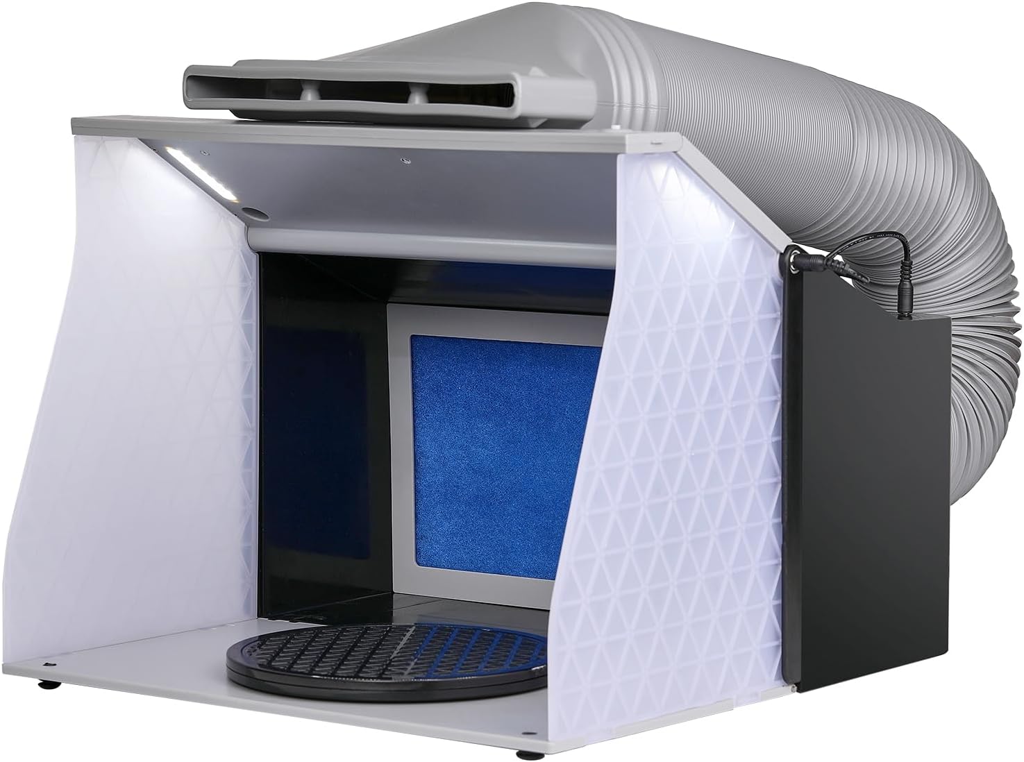 VEVOR Airbrush Spray Booth Kit with LED Lights and Exhaust Fans