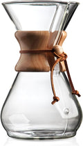 Chemex Pour-Over Glass Coffeemaker 10-Cup - Classic Series