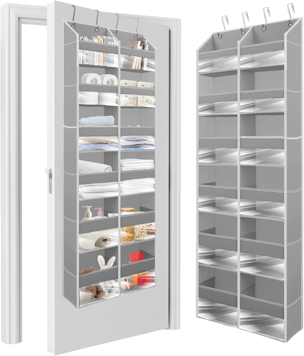 HOMELUX THEORY Heavy Duty Over the Door Organizer for Storage