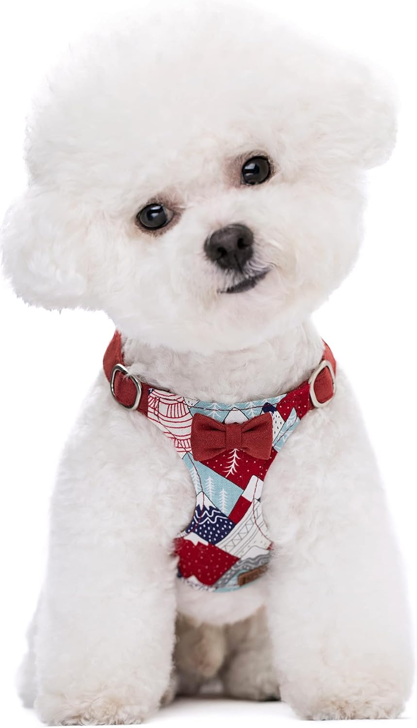 Puppytie No Pull Small Dog Harness with Multifunction Leash