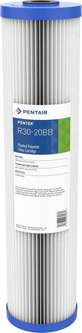 Pentair Pentek R30-20BB Big Blue Sediment Filter - Pleated 30 Micron