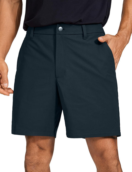 CRZ YOGA Men's All Day Comfy Golf Shorts for Casual Wear