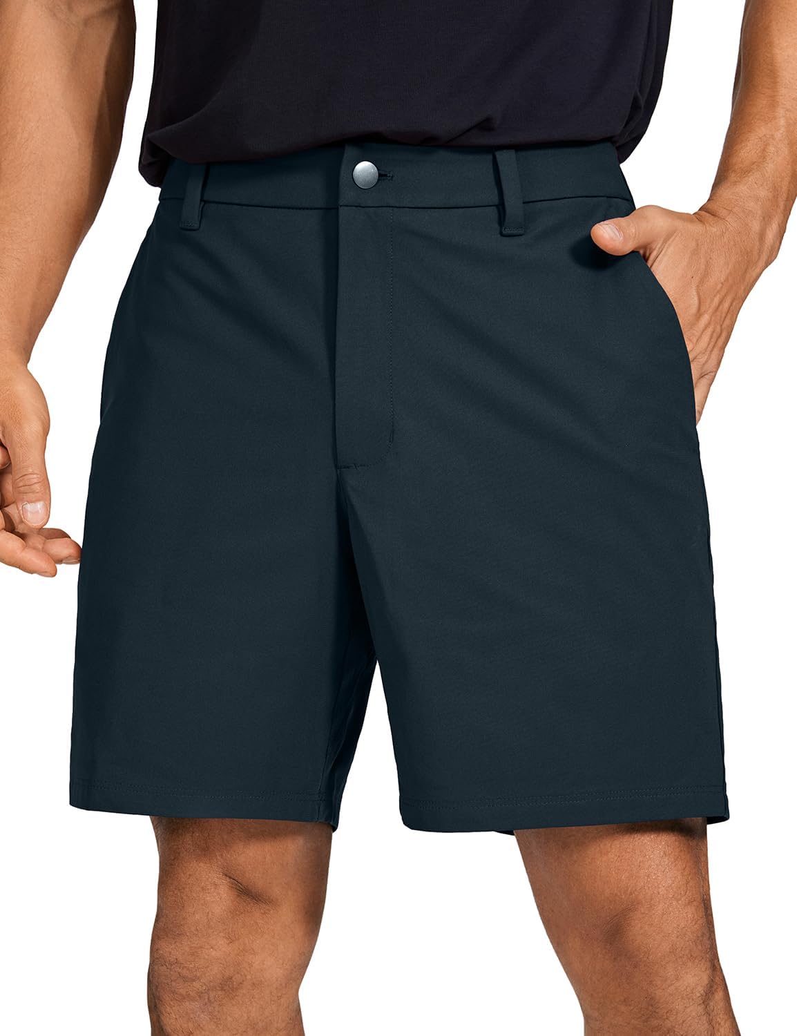 CRZ YOGA Men's All Day Comfy Golf Shorts for Casual Wear