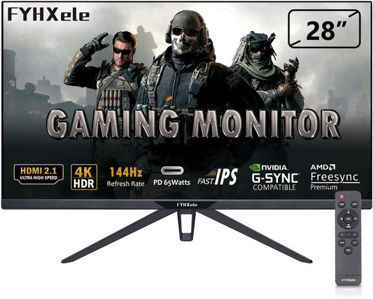 Immerse in Ultra-HD Gaming with 4K 144Hz Monitor