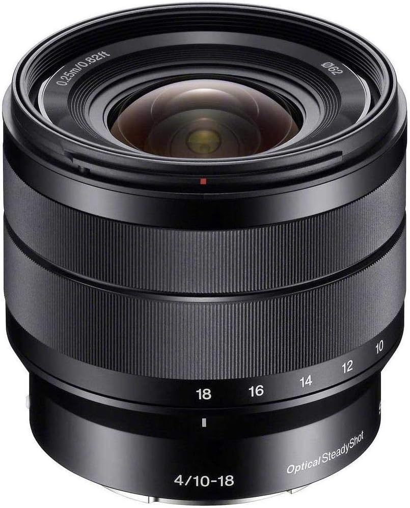 Sony E 10-18mm F4 OSS Wide-Angle Zoom Lens for Stunning Shots