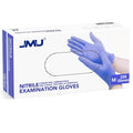 Nitrile Gloves Medium 200 Pack - Medical Grade 3.5 Mil Violet Blue