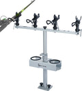 Spider Fishing Rod Holders for Boat - Adjustable Aluminum Rack