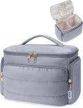 Travel Toiletry Bag for Women - Wide-Open Large Makeup Organizer