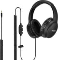 19.5Ft / 6M Extra Long Cord Headphones for TV PC - Clear Sound, Volume