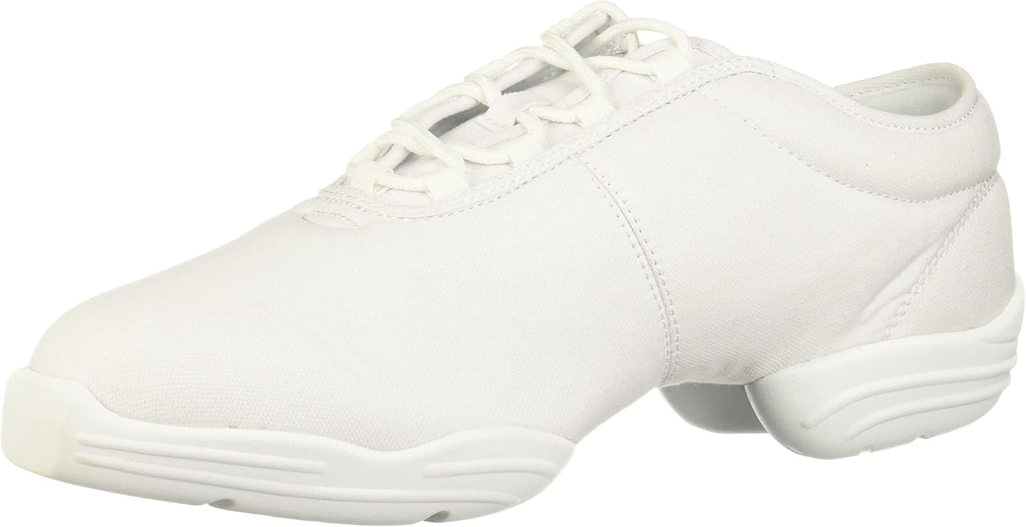 Capezio Canvas Dance Sneaker for Women with Non-Marking Soles