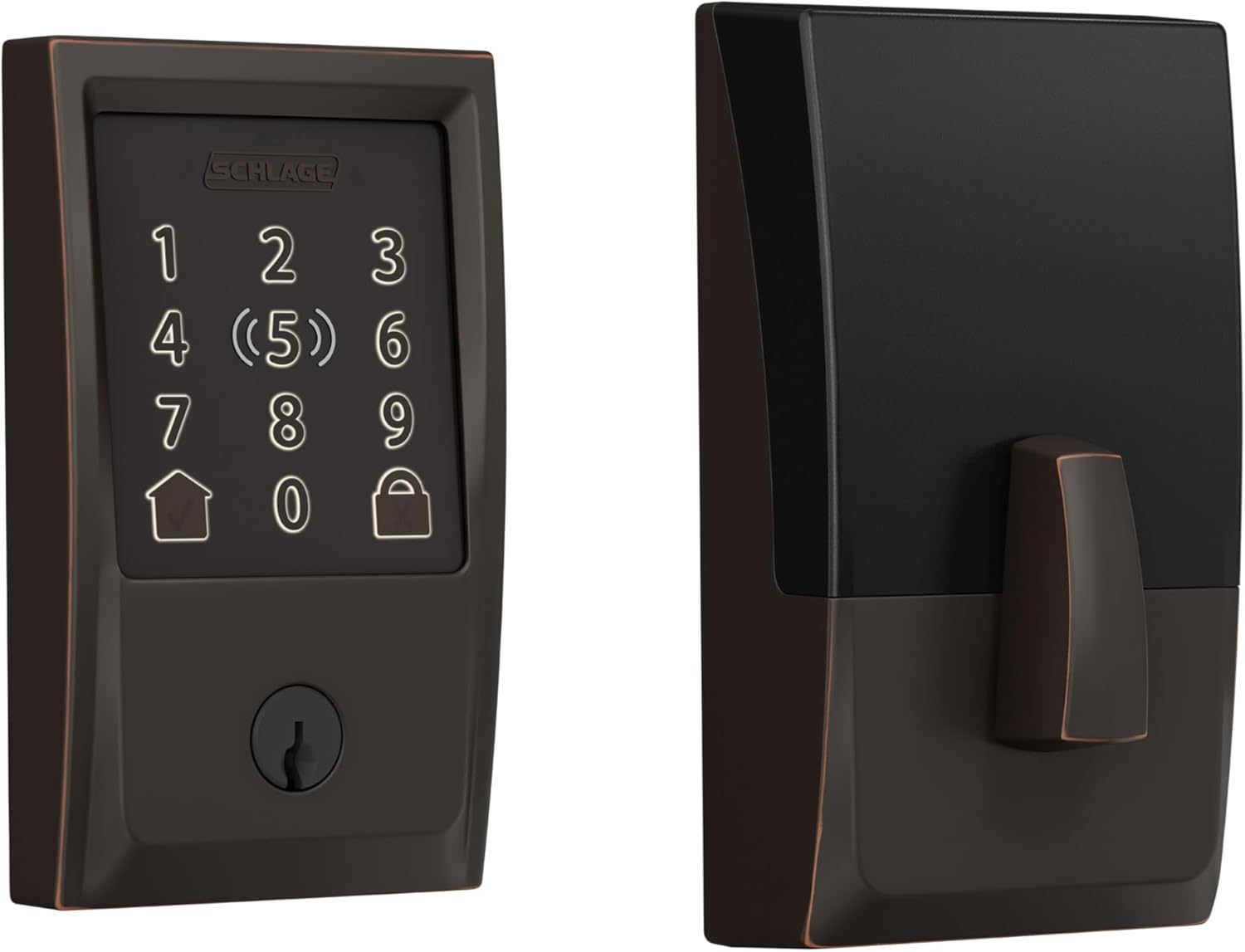 Schlage Encode Plus WiFi Deadbolt Smart Lock with Touchscreen