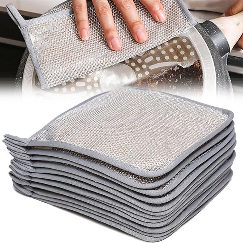 Biaoyun Non-Scratch Wire Rags - Ultimate Kitchen Cleaning Set