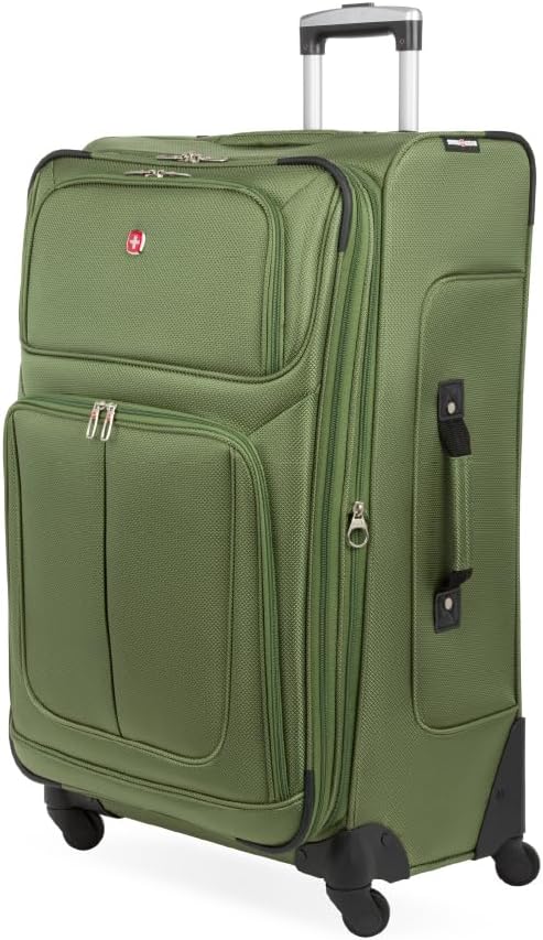 SwissGear Sion Expandable Luggage with Spinner Wheels for Travel