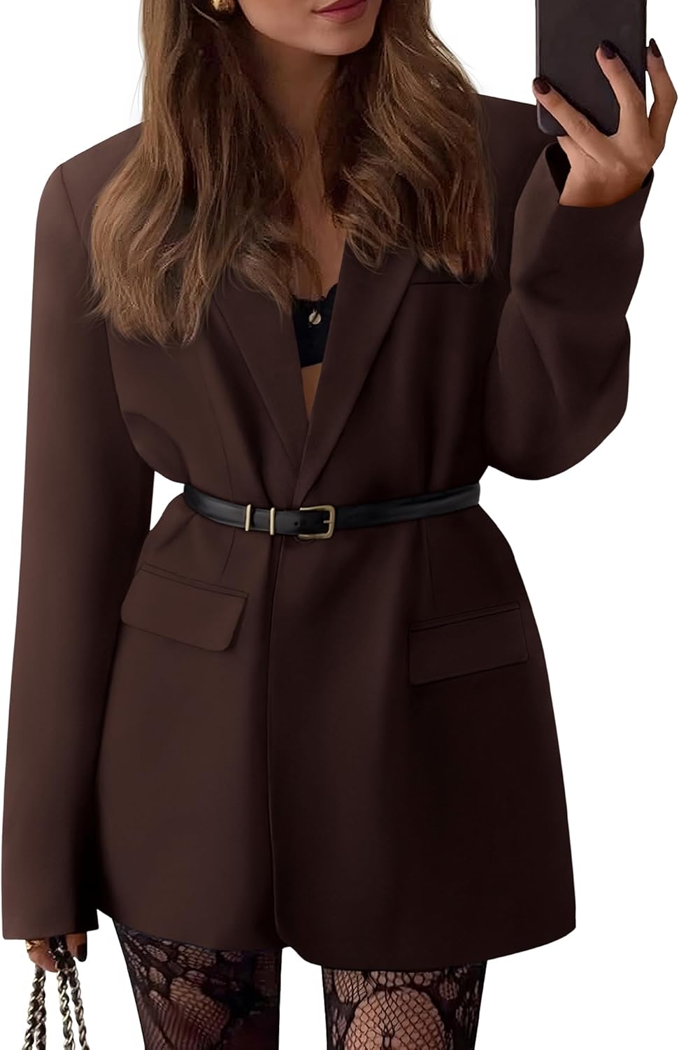 BTFBM Blazers for Women: Stylish Oversized Winter Coats